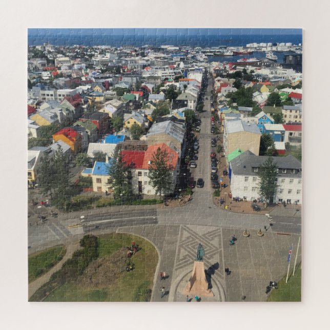 Reykjavík, Island-Puzzlespiel Puzzle (Horizontal)
