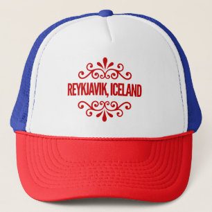 Reykjavik, Island Truckerkappe