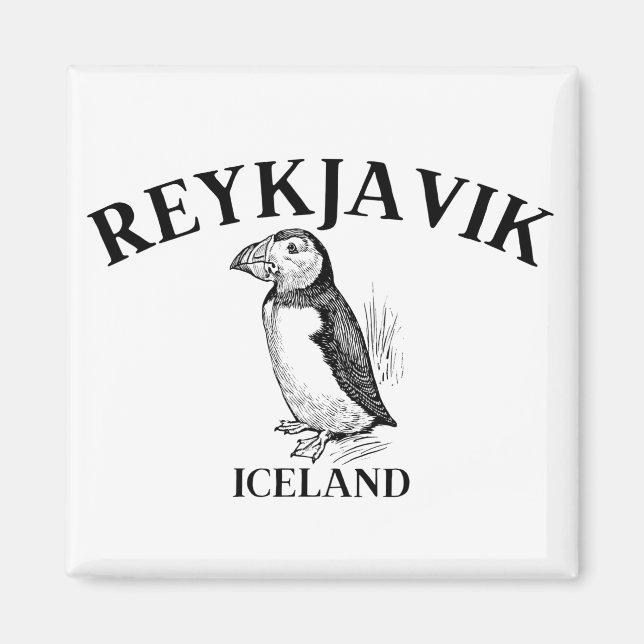 Reykjavik Magnet (Vorne)