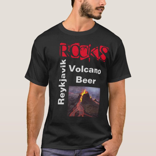 Reykjavik Rocks T - Shirt (Vorderseite)
