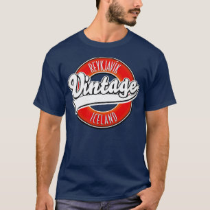 Reykjavk Island Vintages Logo T-Shirt