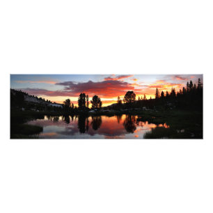 Reymann Lake Sunset - Yosemite Fotodruck