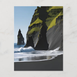 Reynisfjara Black Sand Beach Postkarte