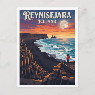 Reynisfjara Vík í Mýrdal Island Postkarte
