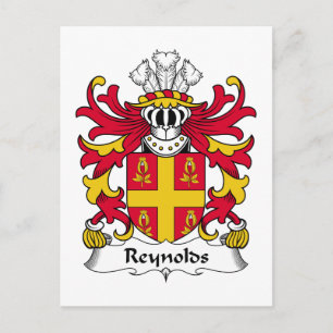 Reynolds Familienwappen Postkarte