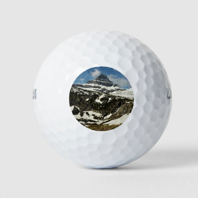 Reynolds Mountain vom Logan Pass beim Glacier Park Golfball (Vorderseite)