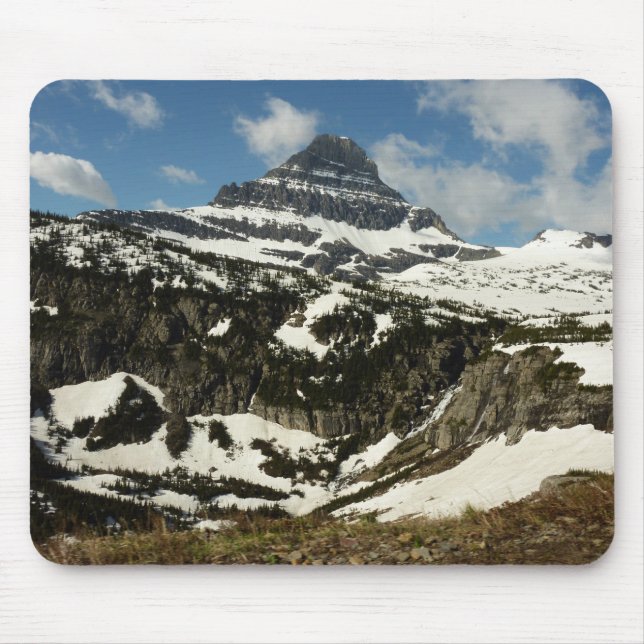 Reynolds Mountain vom Logan Pass beim Glacier Park Mousepad (Vorne)