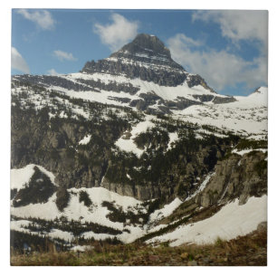 Reynolds Mountain vom Logan Pass im Glacier Park Fliese