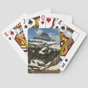 Reynolds Mountain vom Logan Pass im Glacier Park Spielkarten
