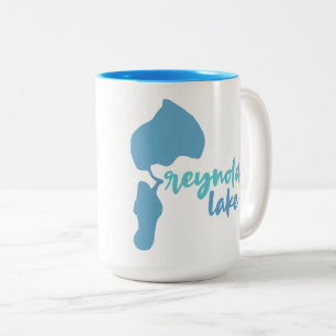Reynolds See, Tatzen-Tatze, Michigan Zweifarbige Tasse