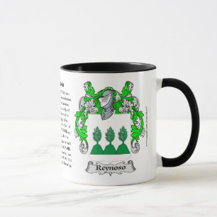 Reynoso Familien-Wappen Tasse