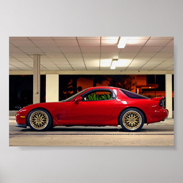 Rey's FD RX-7 Poster (Vorne)