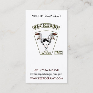 Rez Reiter IMC Visitenkarte