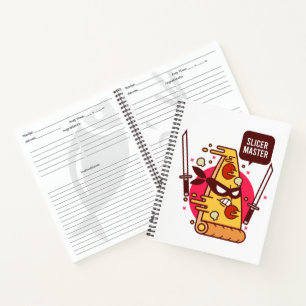 Rezept 8.5" x 11" Spiral Notebook Notizbuch