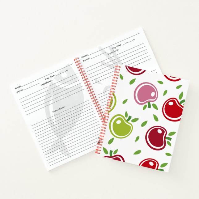 Rezept-Apples-Notebook Notizbuch (Innenseite)