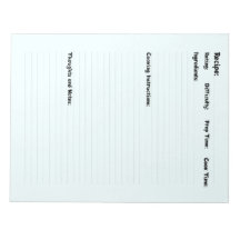 Rezept Buch für Ihre Familie von Ihnen