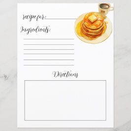 Rezept Buchseite für hausgemachte Fluffy Pancakes