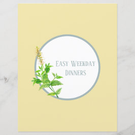 Rezept-Divisionsseite - Gelbe Kräuterbinder-Beilag