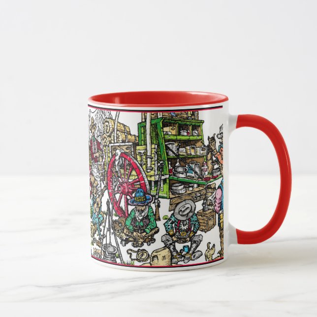 Rezept für Cowboy-Kaffee Tasse (Rechts)