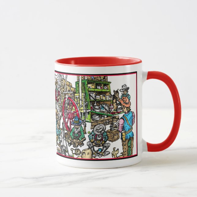 Rezept für Cowboy-Kaffee Tasse (Rechts)