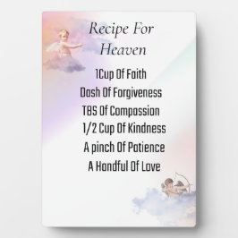 Rezept für die Tablette mit Easel Fotoplatte