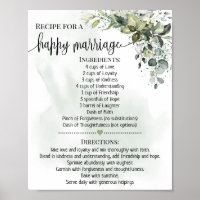 Rezept für glückliche Ehe Dusche eucalyptus Gesche