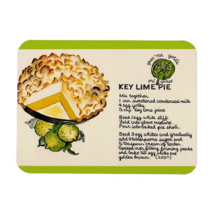 Rezept für Key Lime Pie Magnet