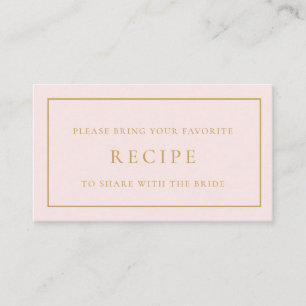 Rezept für Petals and Prosecco Brautparty Begleitkarte