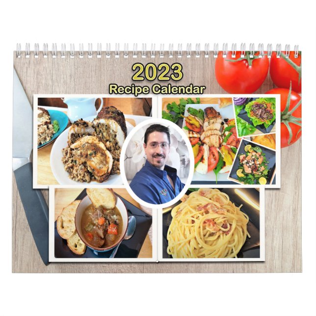 Rezept-Kalender 2023 Kalender (Titelbild)