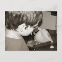 Rezept-Karte mit Foto