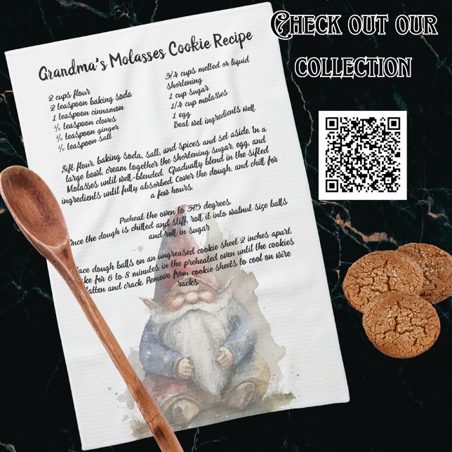 Rezept Keepake Weihnachts Genome Red Hat Geschirrtuch (Von Creator hochgeladen)