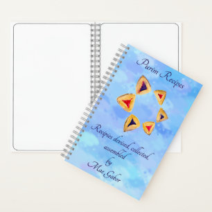 Rezept-Notebook für Purim - oder Ihr besonderer Ti Notizbuch