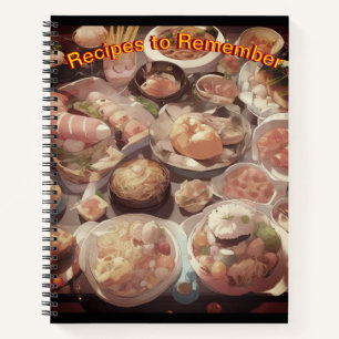 Rezept Notebook, für Rezepte, die es wert sind, si Notizbuch