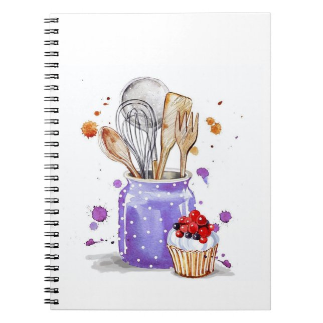 Rezept-Notebook Notizblock (Vorderseite)