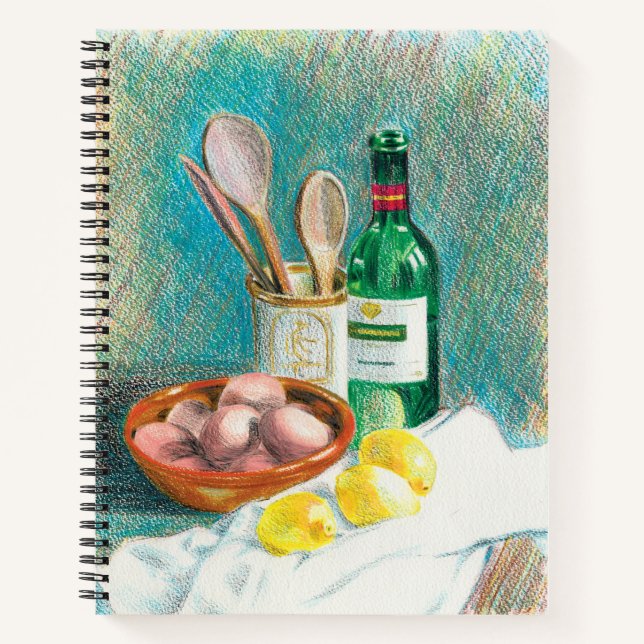 Rezept-Notebook Notizbuch (Vorderseite)