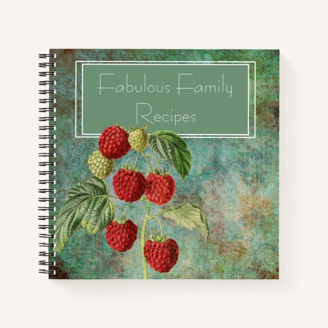 Rezept-Notebook Notizbuch (Vorderseite)