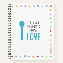 Rezept Notebook oder Journal zum Schreiben von Rez Notizbuch