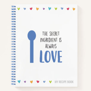 Rezept Notebook oder Journal zum Schreiben von Rez Notizbuch