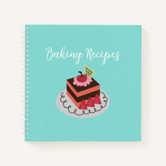 Rezept-Notebook - Quadratzoll Kuchen Notizbuch
