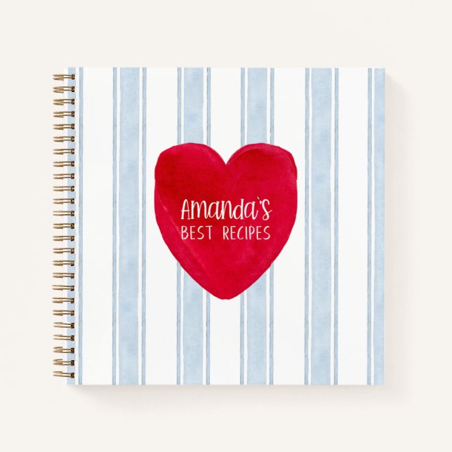 Rezept Notizbuch (Vorderseite)
