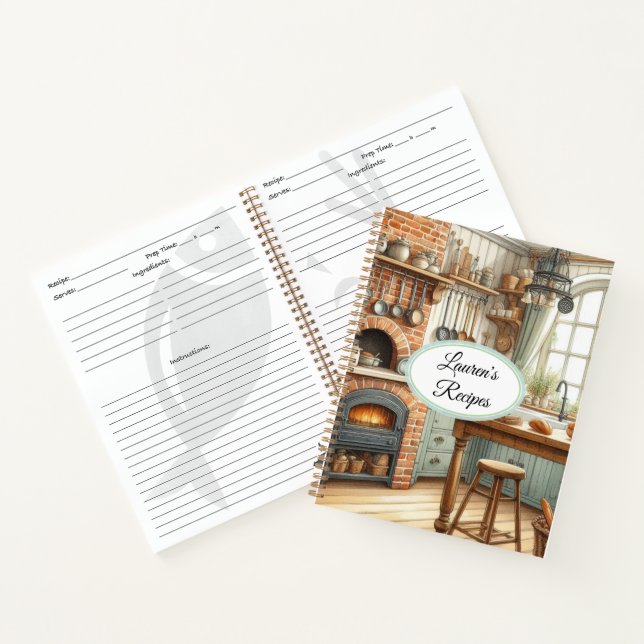 Rezept Notizbuch (Innenseite)