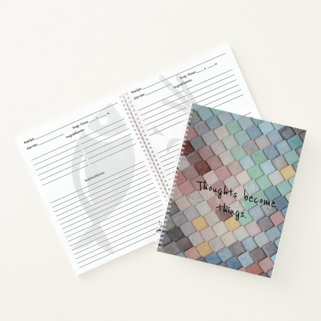 Rezept Notizbuch (Innenseite)