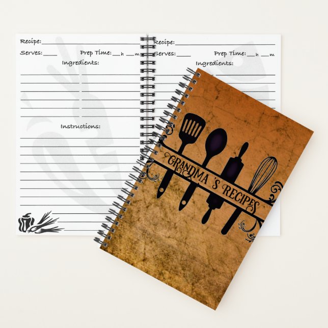 Rezept Notizbuch (Innen)