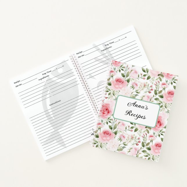 Rezept Notizbuch (Innenseite)
