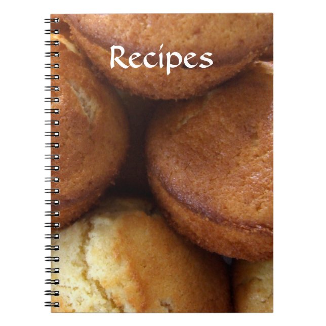Rezept-Notizbuch Notizblock (Vorderseite)