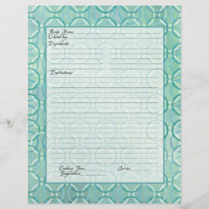 Rezept Seite Familienbesitz Kochbuch Rezept Binder