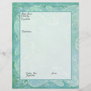 Rezept Seite Familienbesitz Kochbuch Rezept Binder