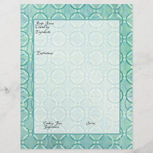 Rezept Seite Familienbesitz Kochbuch Rezept Binder