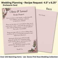 Rezeptanfrage - Pink Roses & Doves Hochzeit