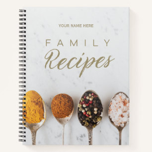 Rezeptbuch für jede Küche Notizbuch